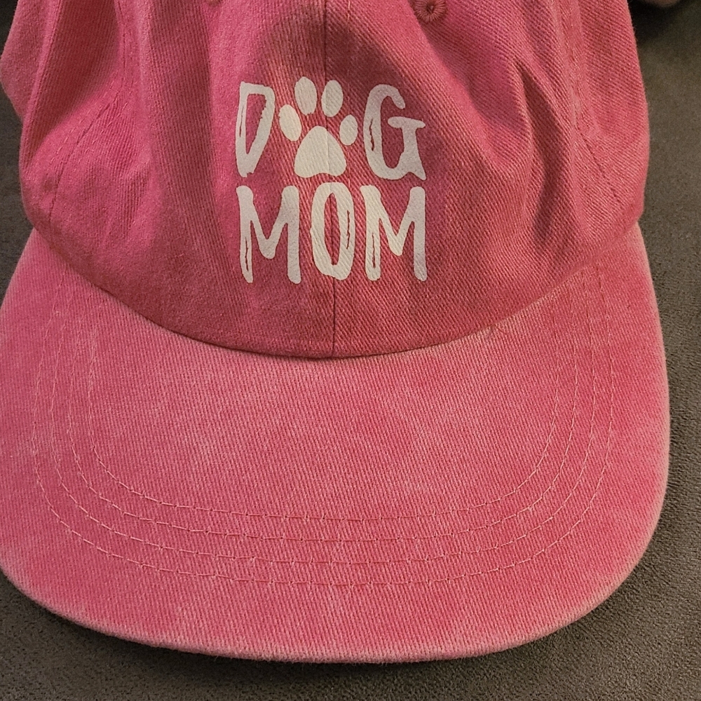 NEW - HAT, BASEBALL CAP - DOG MOM - Picture 3 of 7